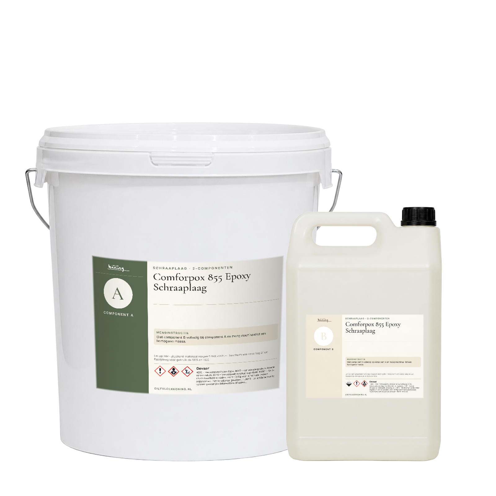 Comforpox 855 Epoxy Schraaplaag verpakking