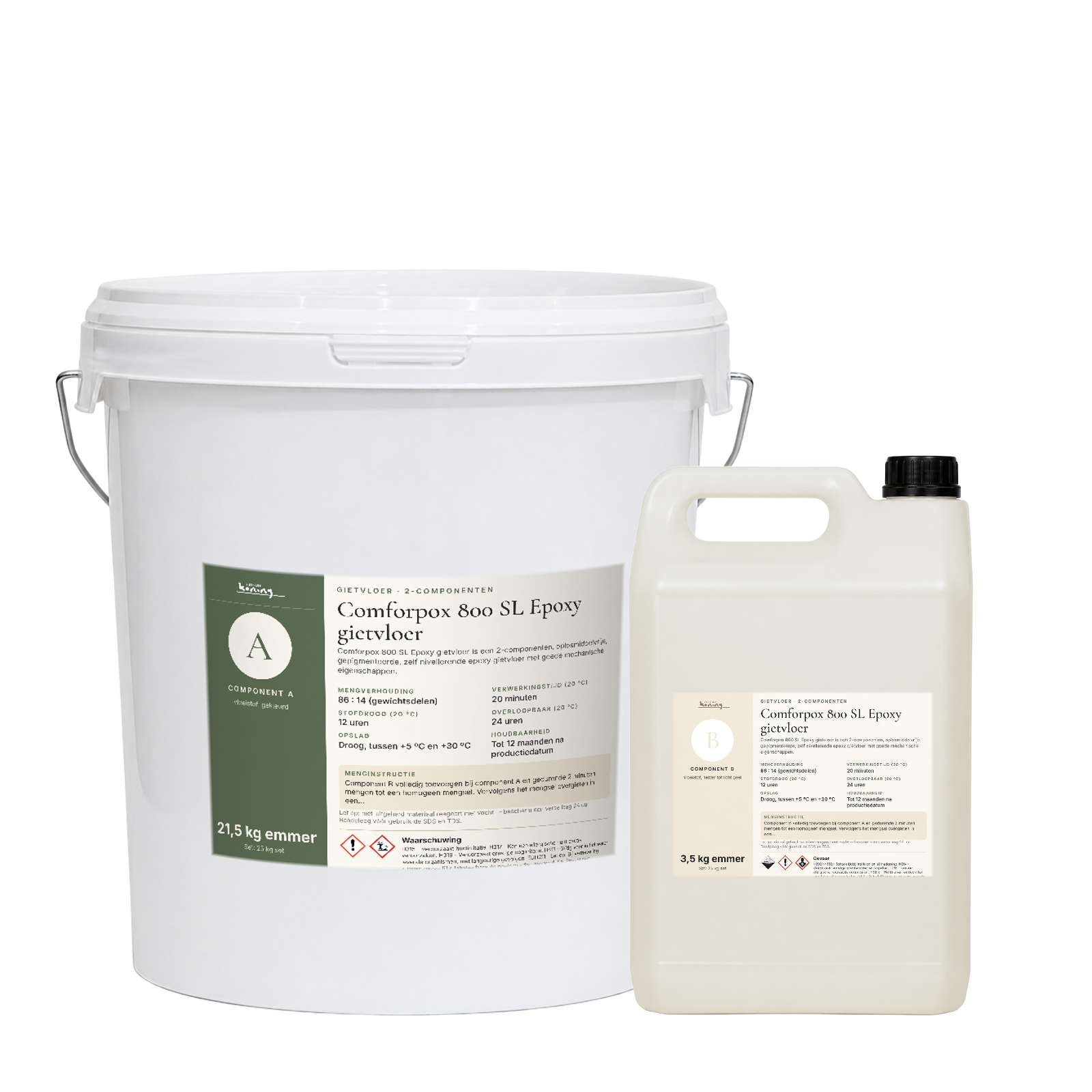 Comforpox 800 SL Epoxy gietvloer verpakking