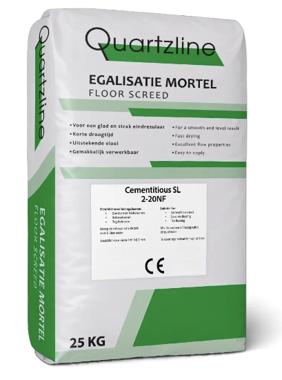 Egaline Cementitious SL-2-20 NF QZ verpakking